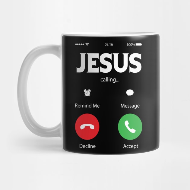 Jesus calling by Plushism